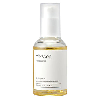 Mixsoon Bean Essence in clear minimalist bottle with soybean design