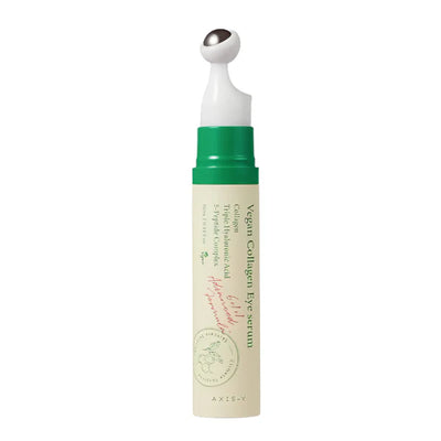 AXIS-Y Vegan Collagen Eye Serum with cool-touch metal applicator