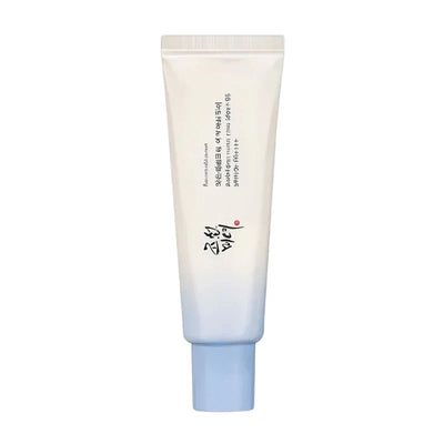 Lightweight rice water sunscreen with vitamin B5 by Beauty of Joseon
